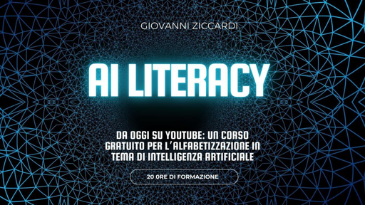 AI Literacy. La locandina del corso