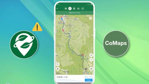 Adesso è possibile provare CoMaps, il fork di Organic Maps